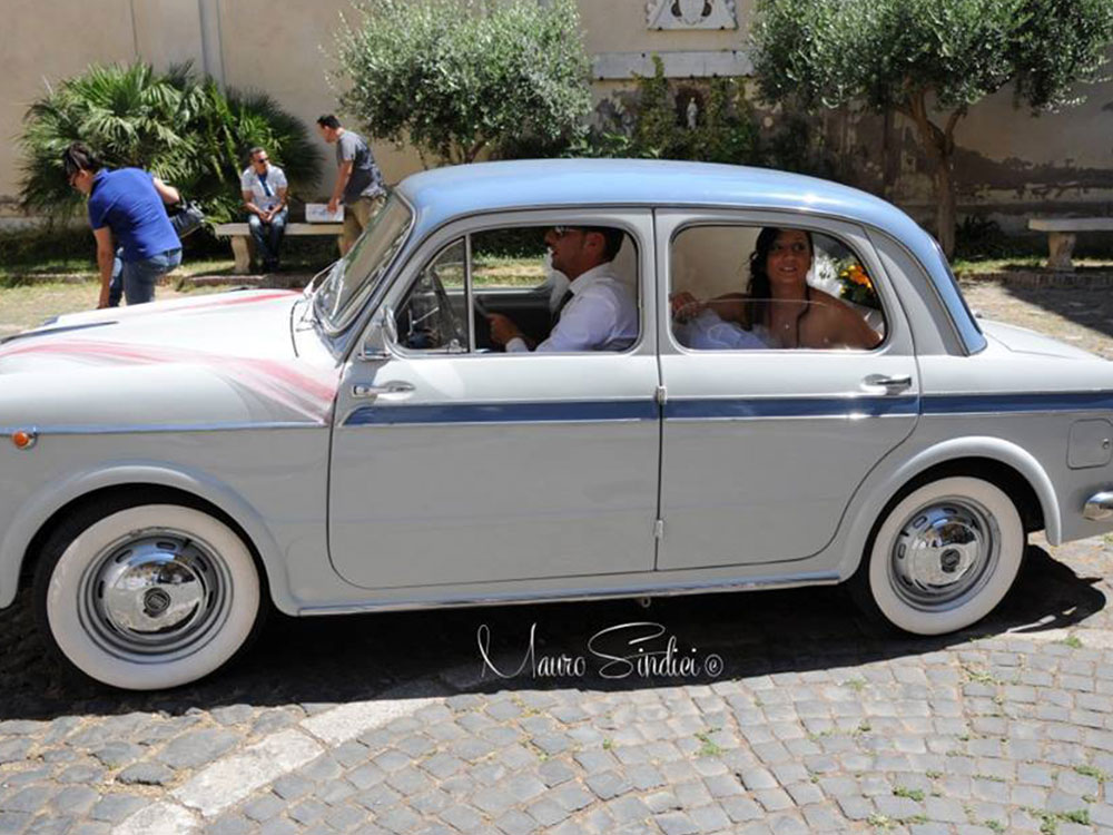 Fiat 1100 wedding